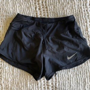 Nike black running shorts size XS